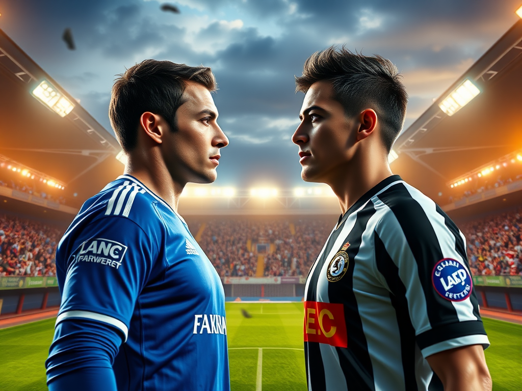 Chelsea vs Newcastle United Match Poster