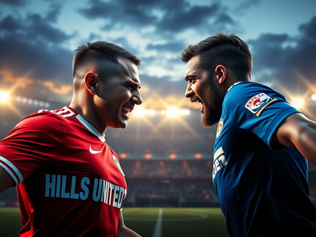 Hills United FC vs Inter Lions FC Match Poster