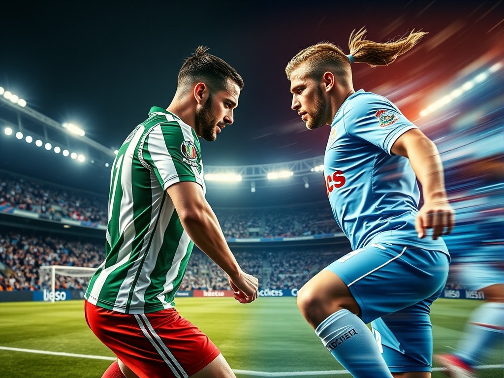 Real Betis vs Celta Vigo Match Poster