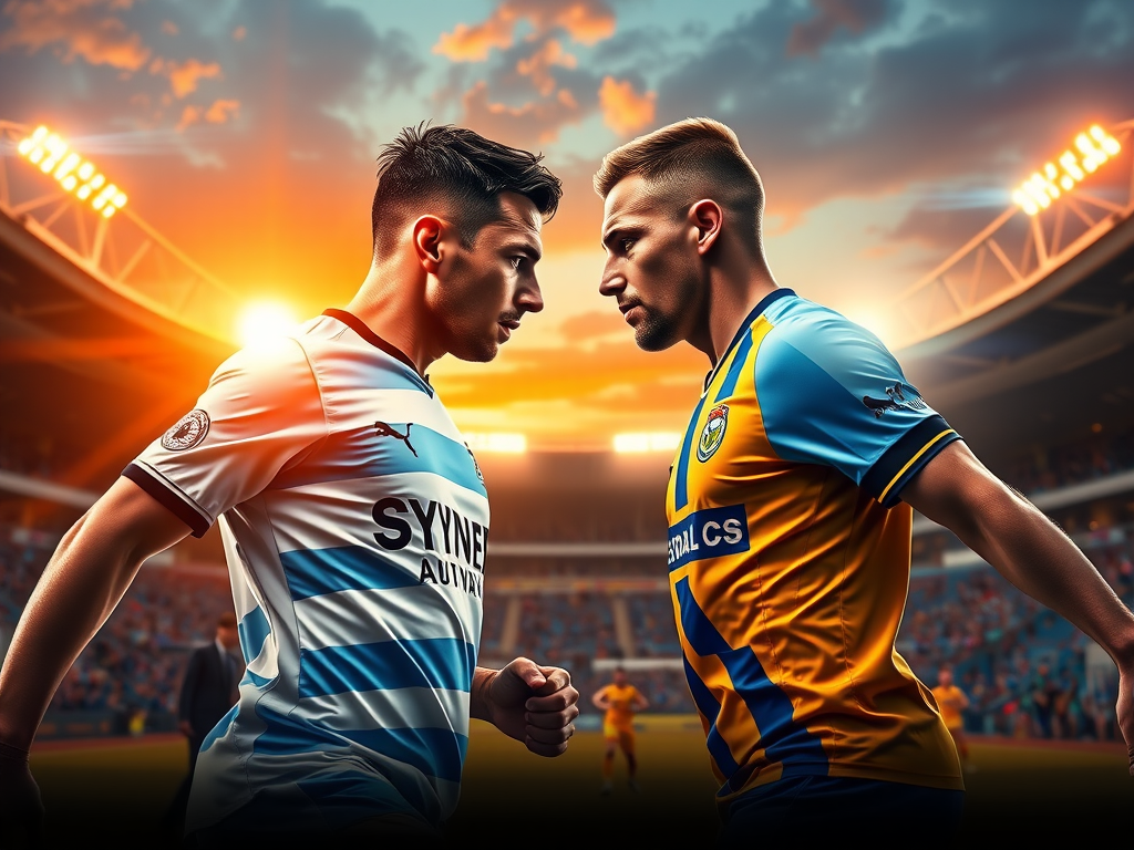 Sydney FC vs Newcastle Jets Match Poster