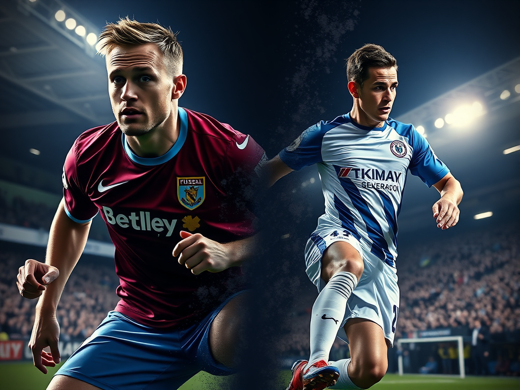 Burnley vs Brighton Match Poster