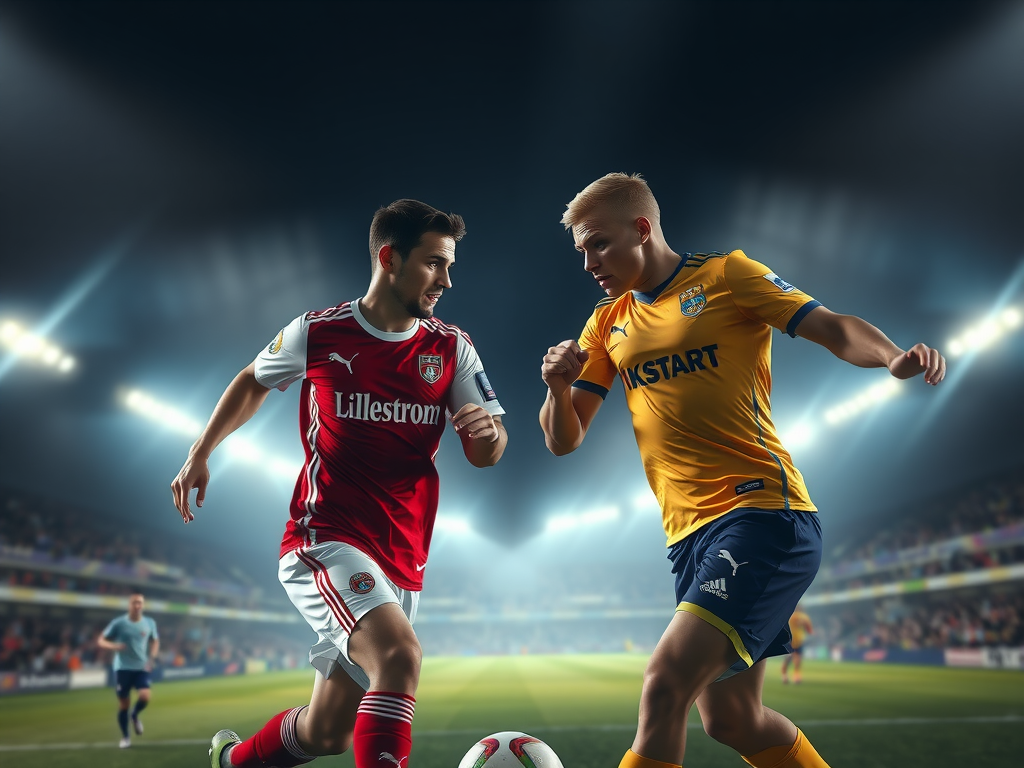 Lillestroem vs IK Start Match Poster