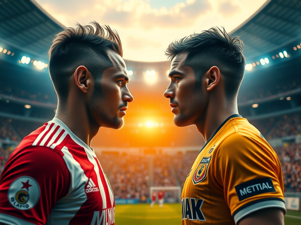 Olympiacos vs AEK Athens Match Poster