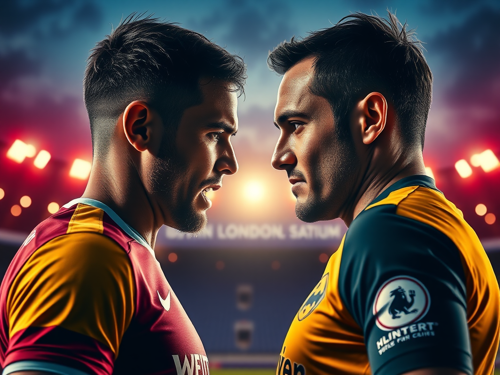 West Ham United vs Wolves Match Poster
